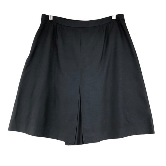 Stella McCartney Womens Size 44 US 10 Skort Side Zip Black Authenticated - Picture 6 of 16
